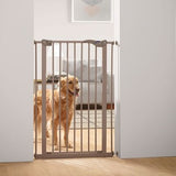 Savic Dog Barrier Locking -Zaun mit kleiner Türgrau