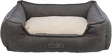 Trixie Be Eco Recycling Hundekorb Coline Angular dunkelgrau BEI