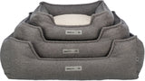 Trixie Be Eco Recycling Hundekorb Coline Angular dunkelgrau BEI