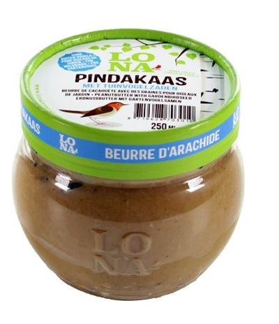 Lona Erdnussbutter mit Gartenvogelsamen