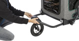 Trixie Jogging -Kit für Fahrradwagen 12802 grauer Salbei