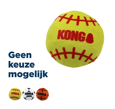 Kong Cat Sportbälle mit Katzenminister -Assorti