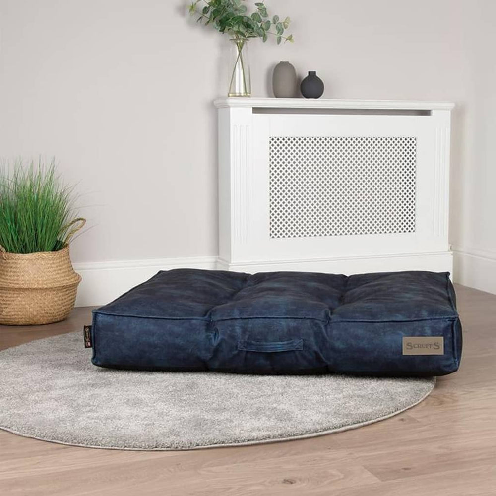 Scuffs Tramps Scuffs Tramps Hundekissen Kensington Größe M 80x60 cm Marine Blau