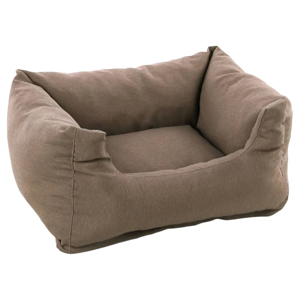 Flamingo Flamingo Hundekorb mit Zits Panama Rechteck 50 x 40 x 18 cm Taupe