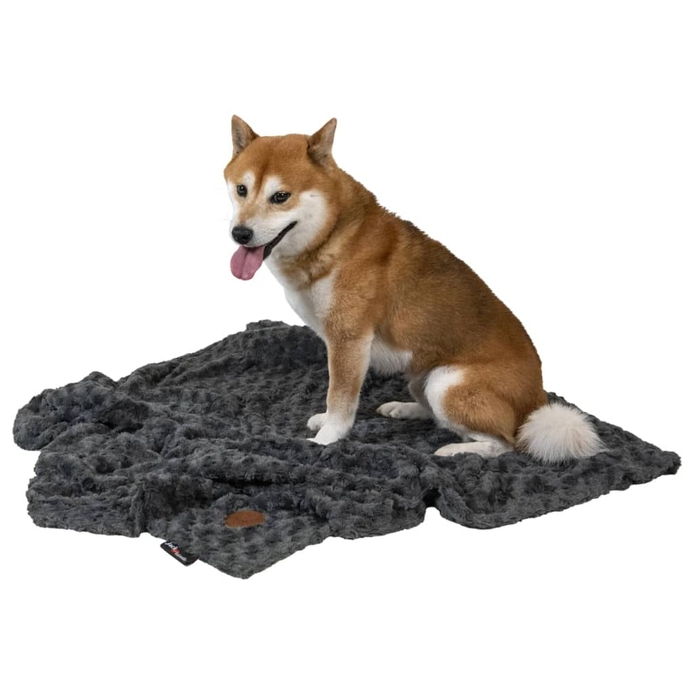 Jack und Vanille-Jack und Vanille-Haustierdecke Kohle XL-XXL 150x100 cm