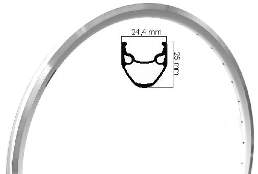 Ryde Rim X-Plorer 28 Zoll 622 Aluminium 36 Löcher 14g