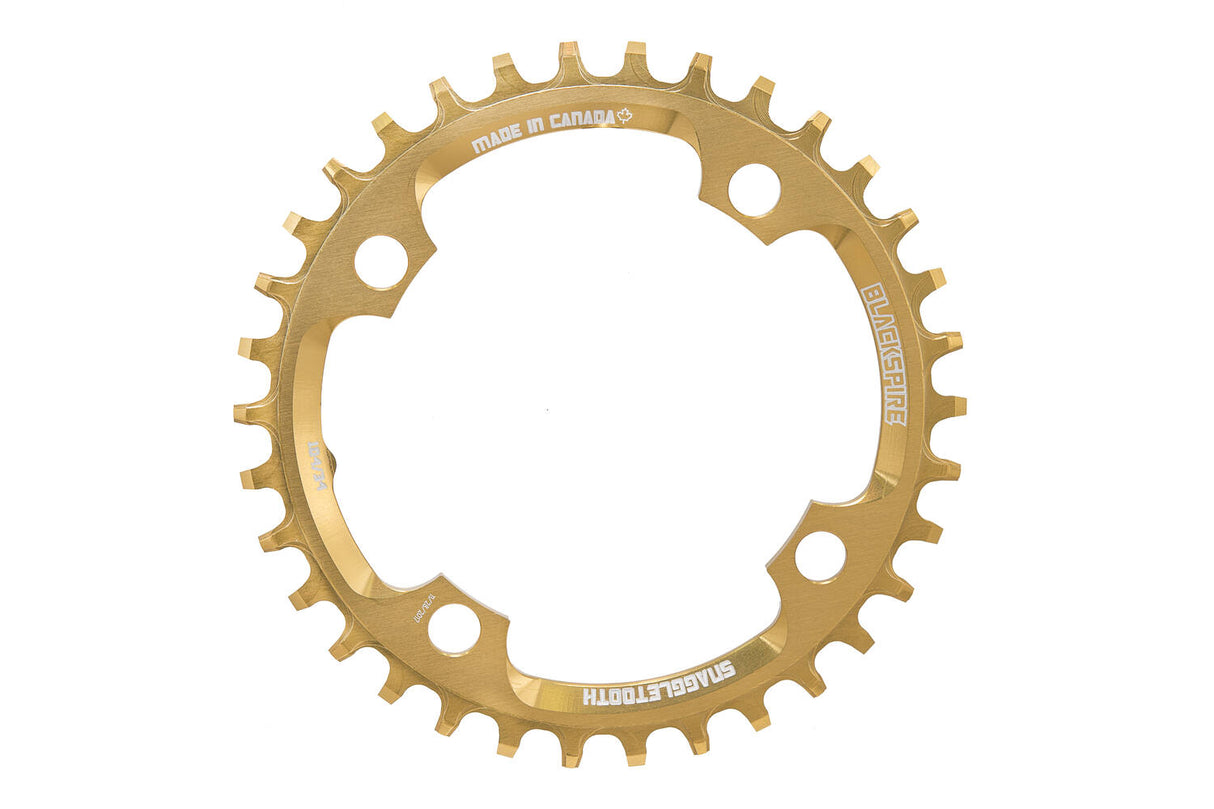 Schwarzläudekehler -Blatt -Snaggletooth 104 34 Gold