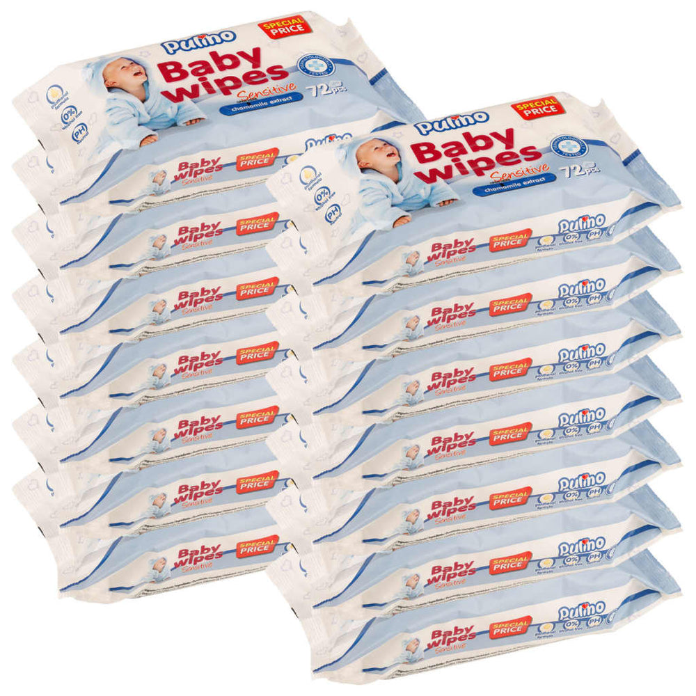 Vidaxl Babytücher 14 Packungen 1008 Tücher