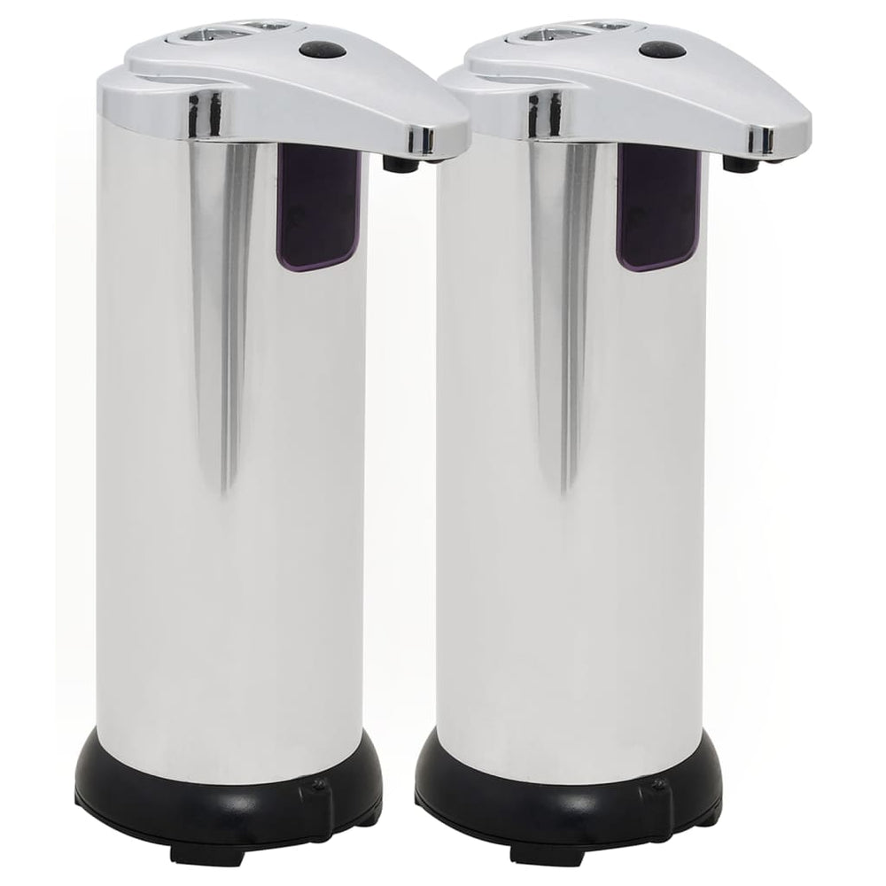 VIDAXL Automatische Seifenspender Infrarotsensor 600 ml 2 PCs