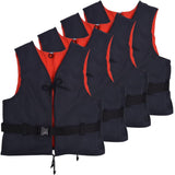 Vidaxl Schwimmjacken 50 N 50-70 kg Marine Blue 4 PCs