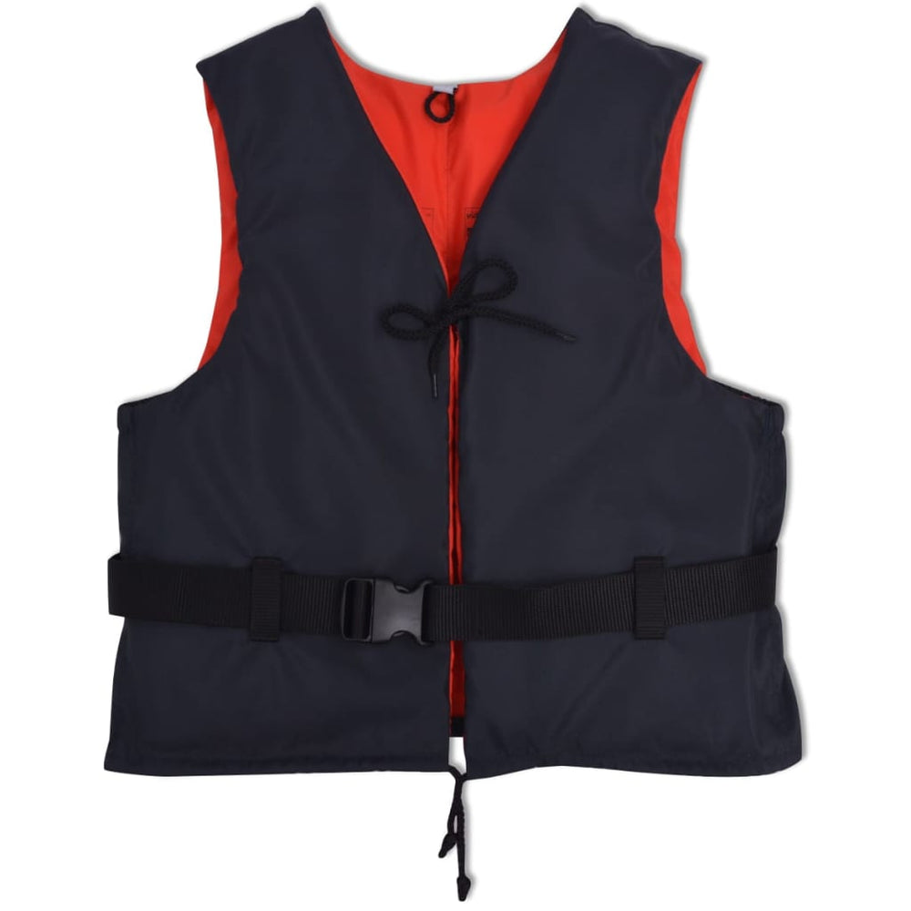Vidaxl Schwimmjacken 50 N 90+ kg Marine Blue 4 STs
