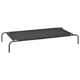 Vidaxl Hund Bed an gehobene XL Textileen schwarz