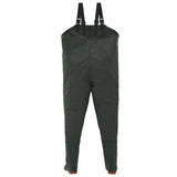 Vidaxl Waadbroek mit Stiefel Größe 40 grün