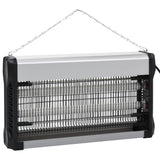 Vidaxl -Flug mit 30 W Aluminium schwarz