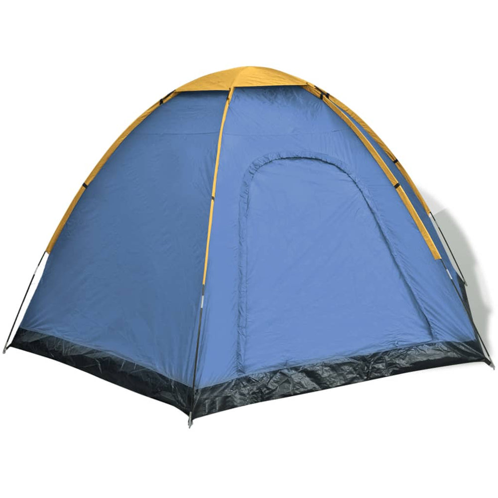 Vidaxl Zelt 6-Personen Blau und Gelb