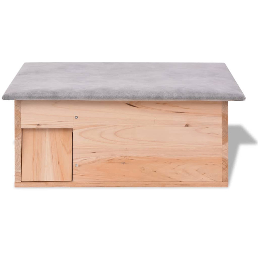 Vidaxl Egelhuis 45x33x22 cm Holz