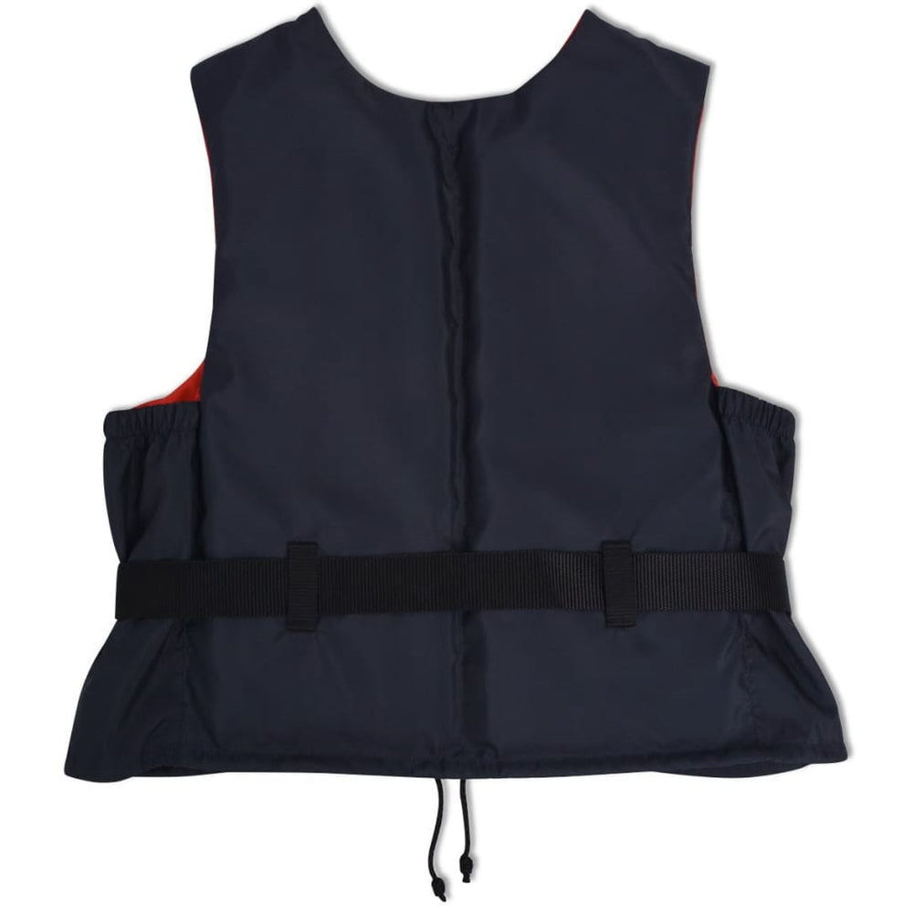 Vidaxl Schwimmweste 50n 70-90 kg dunkelblau
