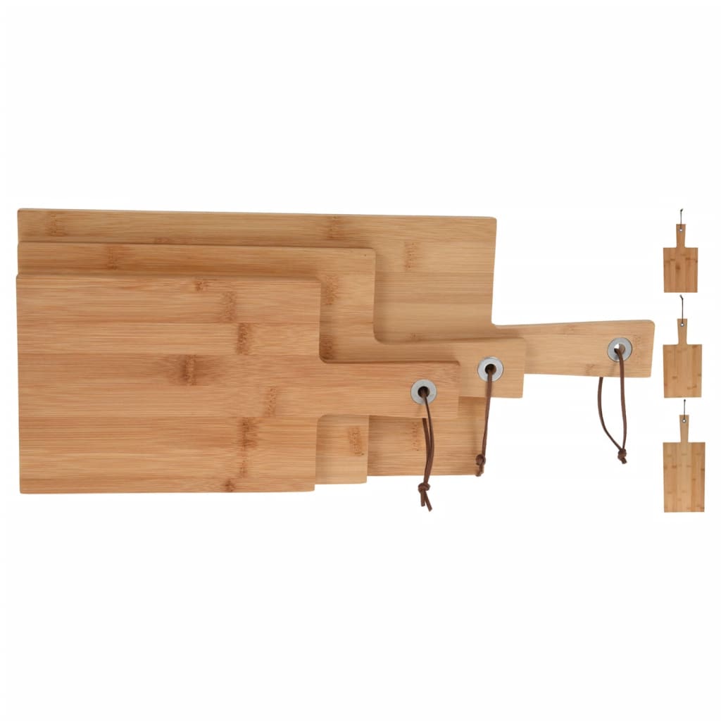 Ausgezeichnete Hausware Houseware 3-teiliges Schneidebrett Set Bambus