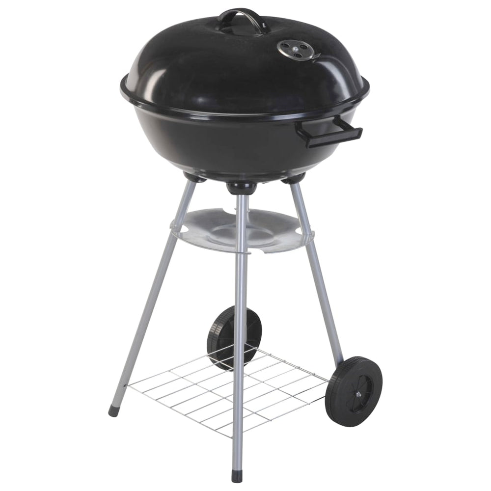 Prograrden Progarden Bullet Barbecue auf Rädern 46 cm Schwarz