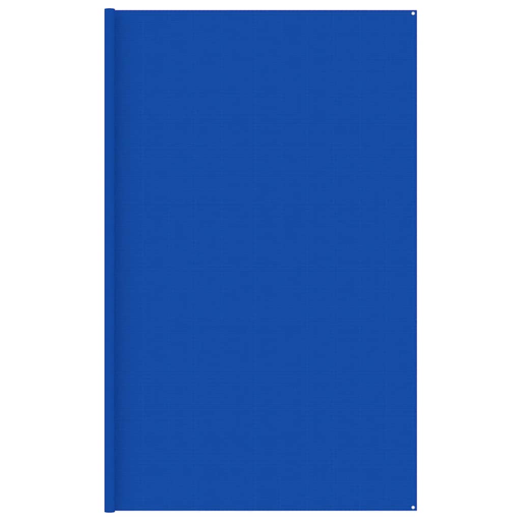 Vidaxl Zelt Teppich 400x600 cm HDPE Blau