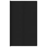 Vidaxl Zelt Teppich 400x600 cm schwarz
