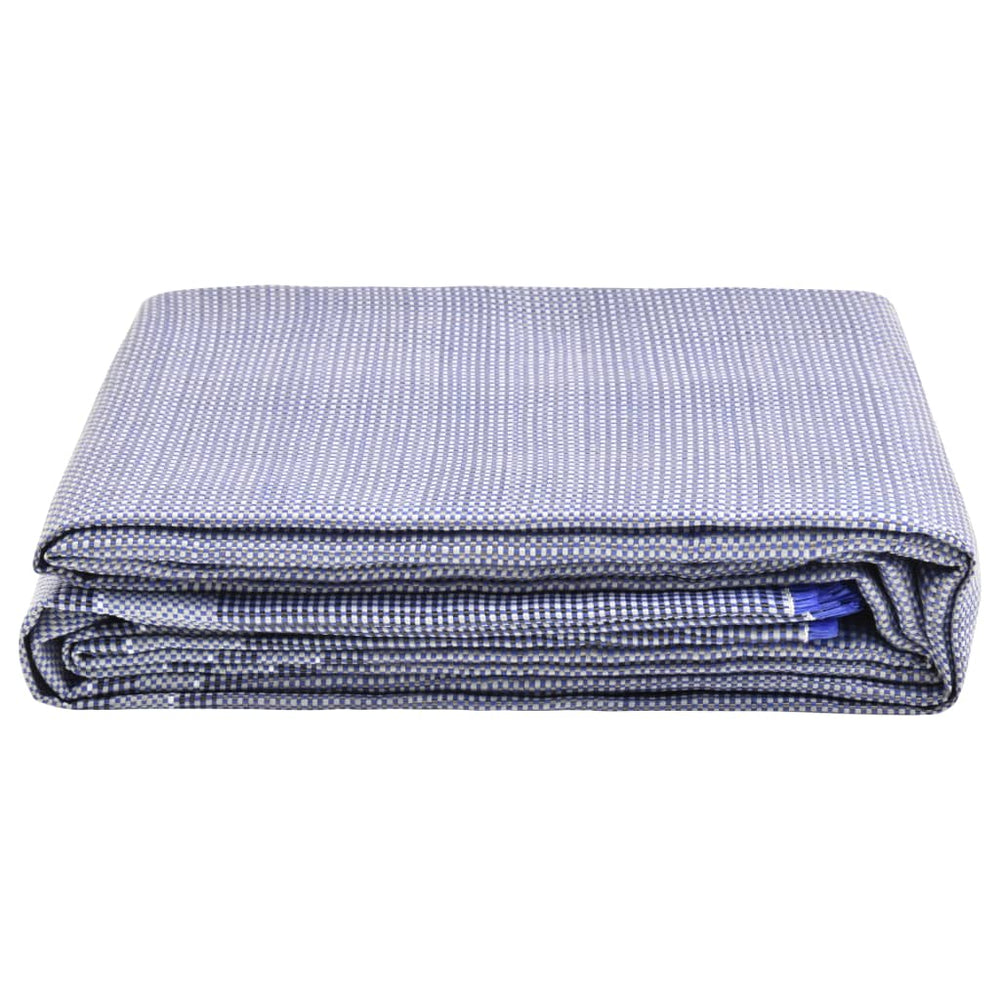 Vidaxl Zelt Teppich 500x250 cm Blau