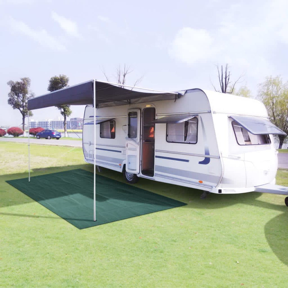 Vidaxl Zelt Teppich 250x600 cm Grün