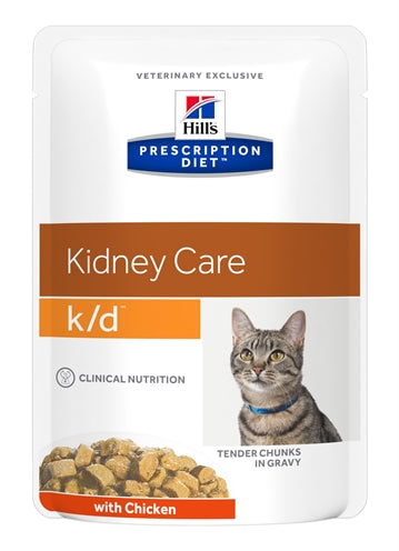 Hills verschreibungspflichtige Diät Hill Katze K D Chicken