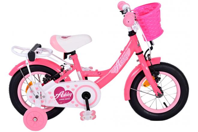 Volare Ashley Children's Bike Girls 12 -Zoll -Rosa Red zwei Handbremsen