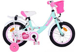 Volare Ashley Children's Bike Girls 14 Zoll grüne zwei Handbremsen