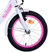 Volare Ashley Children's Bike Girls 16 Zoll weiße zwei Handbremsen