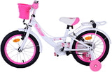 Volare Ashley Children's Bike Girls 16 Zoll weiße zwei Handbremsen