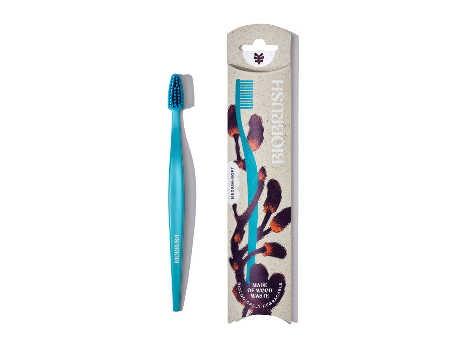 Biobrush -Biobrush -Zahnbürste blau