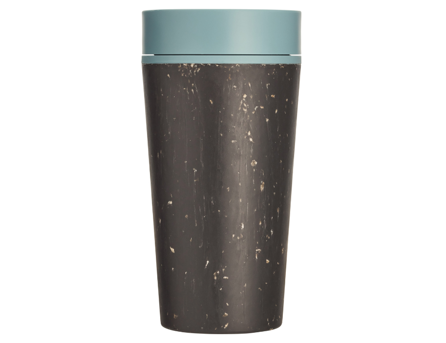 Rundkarte Co. Kaffeetasse Rundbecher 340 ml schwarzblau