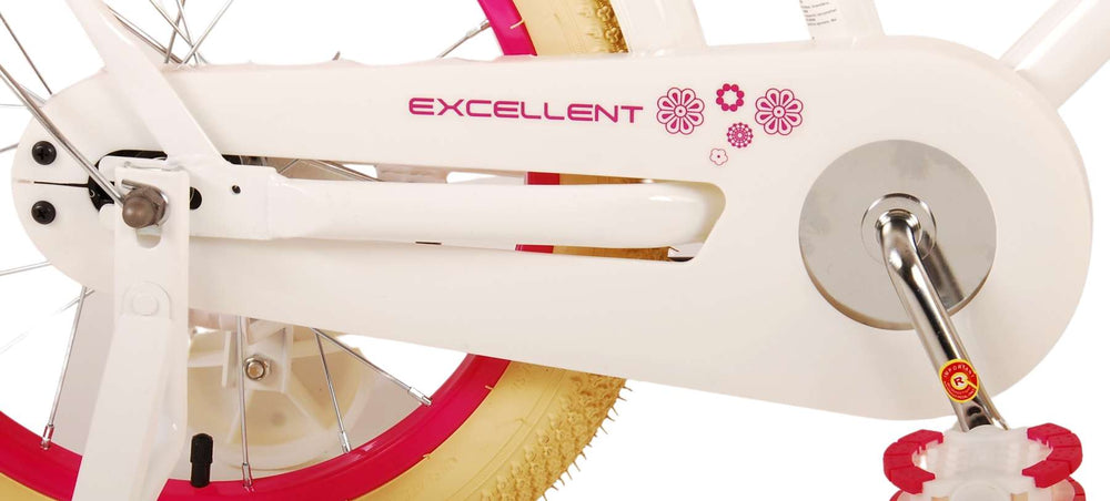 Volare Volare Children's Bike Girls 16 Zoll White95% versammelte sich