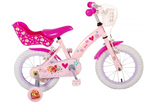 Paw Patrol Kinderbike Girls 14 Zoll rosa zwei Handbremsen