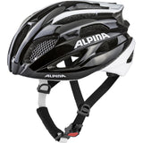 Olympische Sportbekleidung Alpina Sports Racehelm Fedaia 53-58 Schwarz Weiß