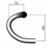 Standerbiegung RHM 02 Outdoor -Kumpels 46 cm weiß