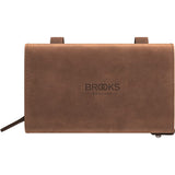 Brooks Sattle Bag D-förmig gealtertes Braun
