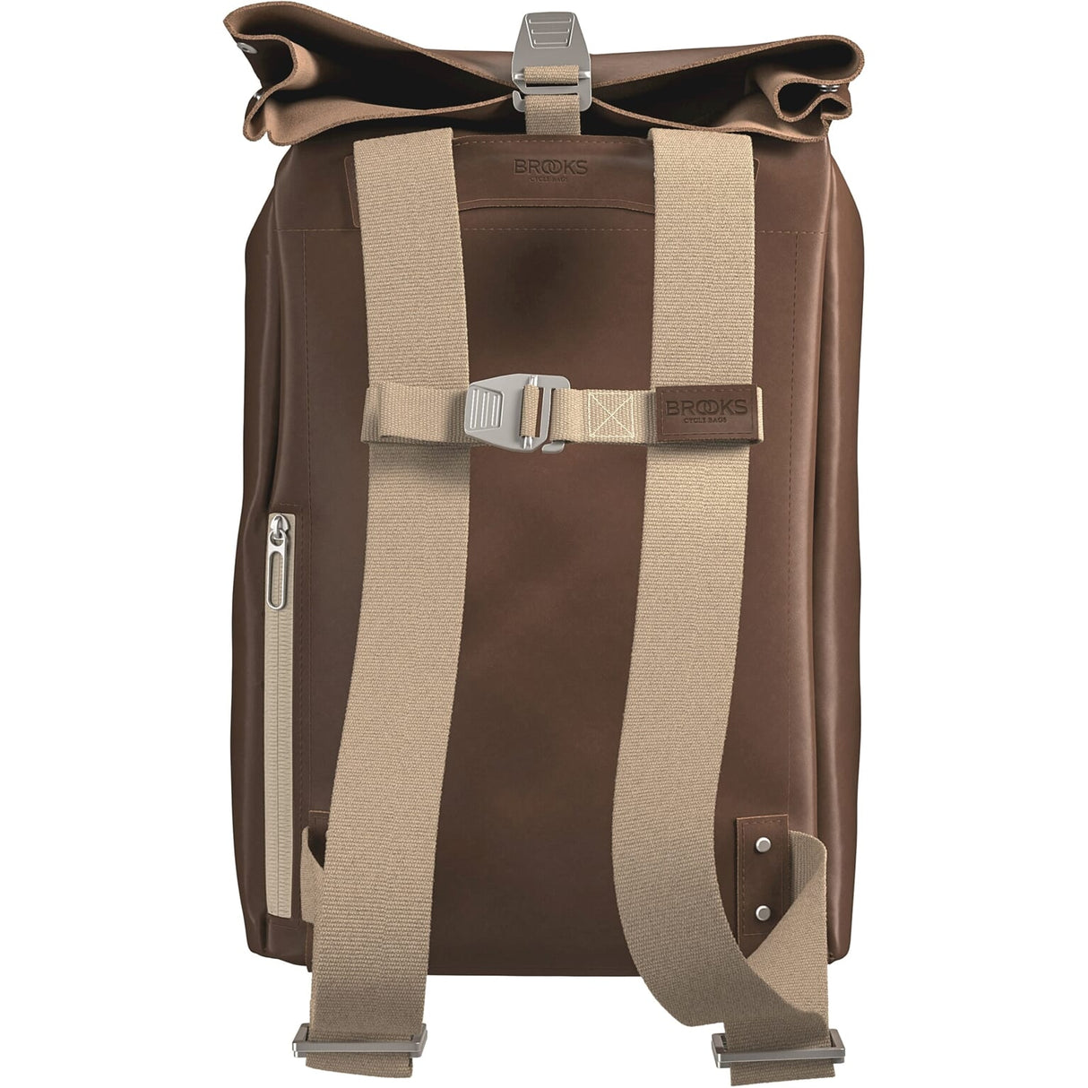 Brooks Pickwick -Rucksack mittelgroßen Lederbraun