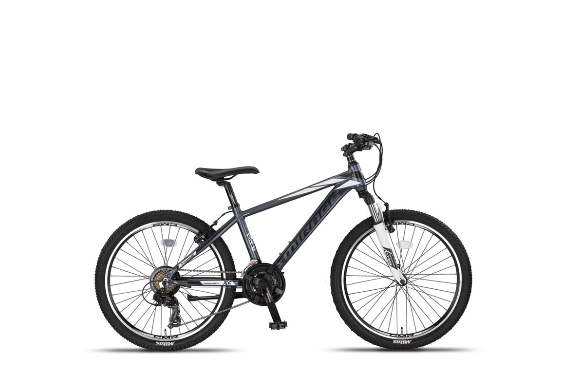 UMMM UMMM 24 Zoll MTB Anthrazit-Weiß *** im Preis reduziert ***