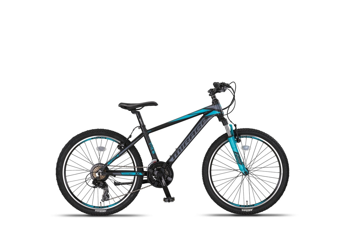 UMMM UMMM 24 Zoll MTB Black -Turquoise *** im Preis reduziert ***