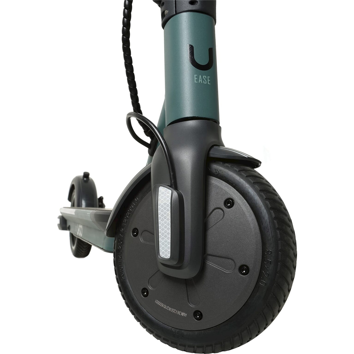 Ugo Easy E-Schritt faltbar dunkelgrün 25 km u 36Volt 8AH 15 kg