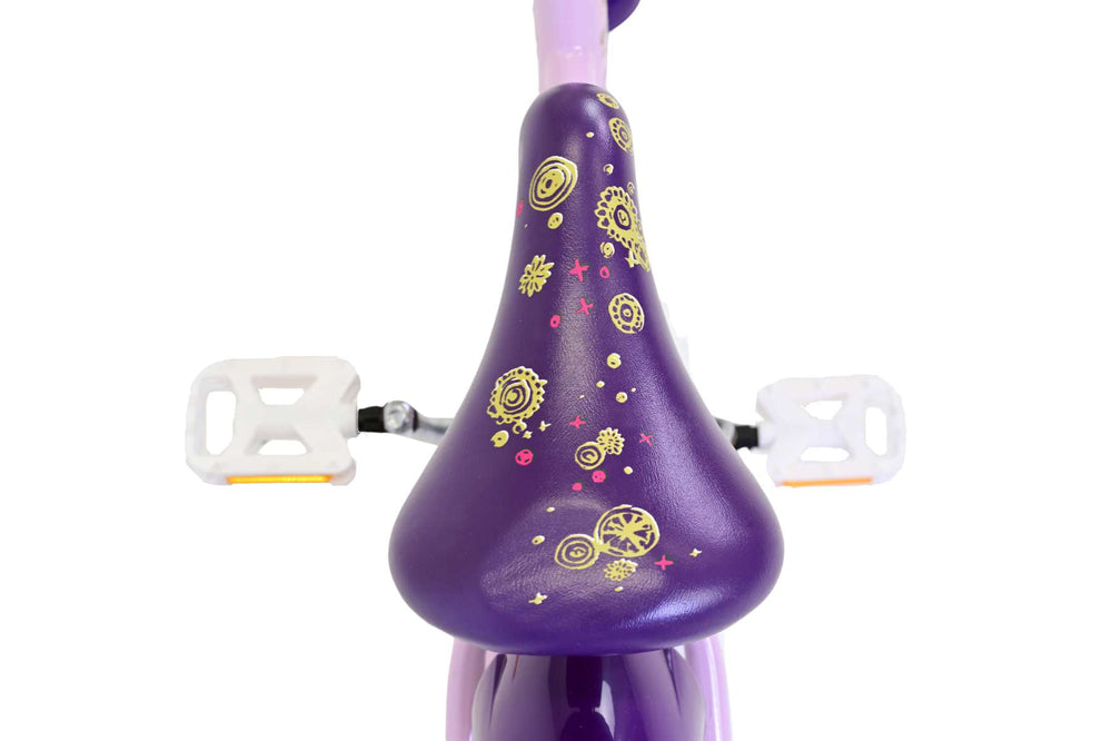 Wünschen Sie Disney Children's Bicycle - Mädchen - 14 Zoll - lila