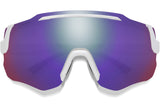 Smith Impuls Bril White Chromapop Violet Mirror