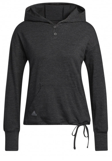 Adidas Golf Trui Essentials Damen Polyester Schwarz Größe XS