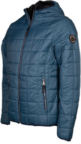 Arbaer Aaron Padded Jacket Men Jeans Blue Size XXL