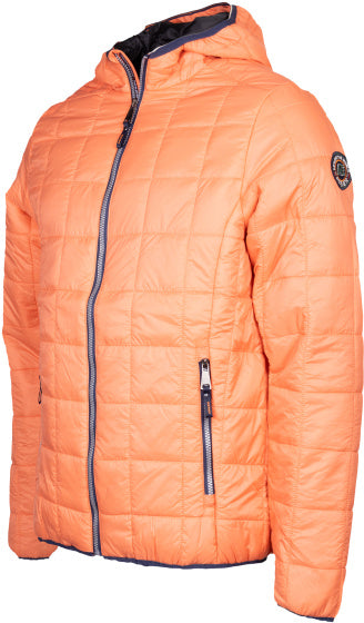 Arbaer Aaron gepolsterte Jacke Herrenkorallenorange Größe 3xl