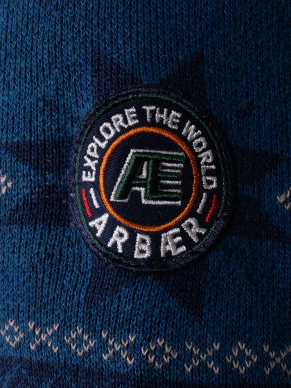 Arbaer Antoine Norweger Pullover Männer dunkelblau Größe 3xl