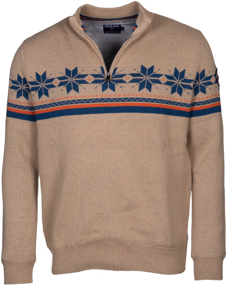 Arbaer Antoine Norweger Pullover -Männer sandgeschobene Größe xxl